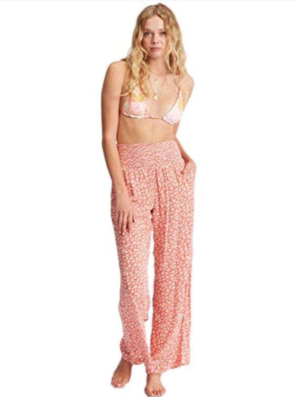 Billabong New Waves 2 Pants-Rose Clay Size Large